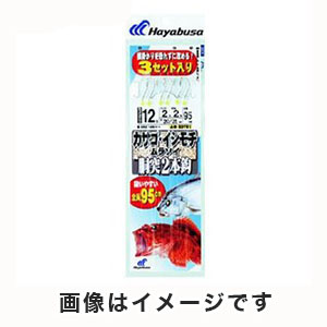 ハヤブサ Hayabusa ハヤブサ カサゴ イシモチ ムラソイ 胴突2本鈎 13号 ハリス 3 SD781