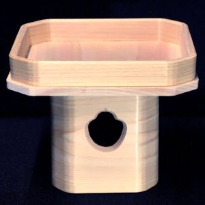 静岡木工 静岡木工 総吉野桧三宝 6号 神具三宝