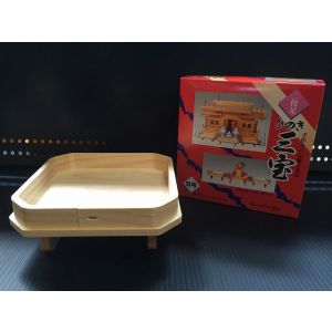 静岡木工 静岡木工 二枚足三宝 5号 神棚用 神具