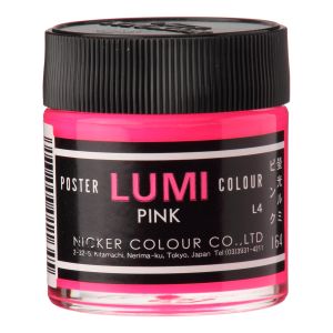 ニッカー絵具 ニッカー絵具 ポスターカラー 40ml L-4 ルミカラー ピンク 1164