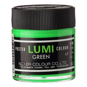 ニッカー絵具 ニッカー絵具 ポスターカラー 40ml L-7 ルミカラー グリーン 1167