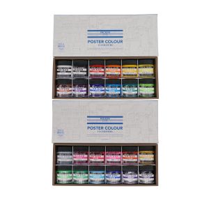 ニッカー絵具 ニッカー絵具 ポスターカラー 40ml 24色セット PC40ML24N