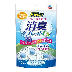 アースペット EARTH アースペット ジョイペット 消臭タブレットEX アクアソープの香り 12個入