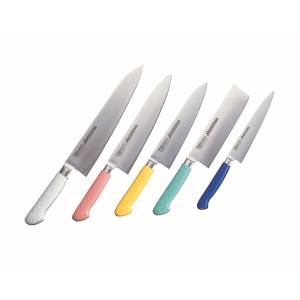 長谷川化学工業 ハセガワ 抗菌カラー庖丁 牛刀 21cm レッド MGK-210 長谷川化学工業