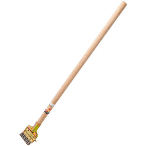 浅野木工所 ASANO 浅野木工所 16030 鬼 パネコンブラシ 100mm 900mm柄付