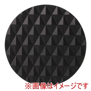 シンビ SHIMBI シンビ ダイヤカットコースター 10枚入 丸型 ブラック