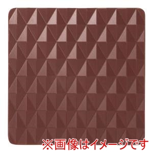シンビ SHIMBI シンビ ダイヤカットコースター 10枚入 角型 ブラウン