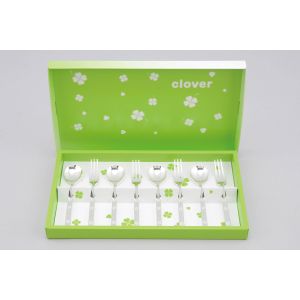 片力商事 片力商事 四つ葉のクローバー カフェケーキセット 8PC CV-8