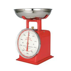 ダルトン DULTON ダルトン 100-061 アメリカンキッチンスケール 1kg レッド DULTON