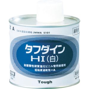 クボタケミックス クボタケミックス WHITE1KG 塩ビ用接着剤 タフダインHI白 1KG