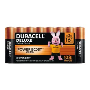 DURACELL デュラセル DURACELL デュラセル DDE-T3-16 アルカリ乾電池 デラックス 単3形16本 10年保存