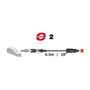 テックメイト テックメイト 5425006142199 O-09 ヘラーソケット Pケーブル オス 120cm DIN/12V