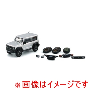 国際貿易 国際貿易 64B0274 BM CREATIONS 1/64 スズキ ジムニー JB74 2019 シルバー LHD