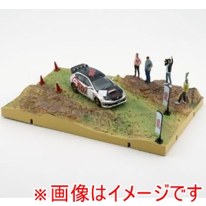 国際貿易 国際貿易 64B0244 BM CREATIONS 1/64 スバル インプレッサ WRX STI Rally 2009 RHD ジオラマ付き