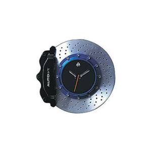 ゲートウェイオートアート ゲートウェイオートアート ブレーキディスク クロック ブラックキャリパー/ブルーセンター 40013