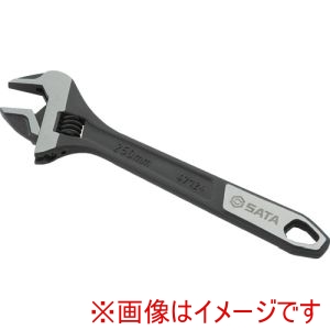 SATA SATA 47123 広口モンキーレンチ200mm 黒染