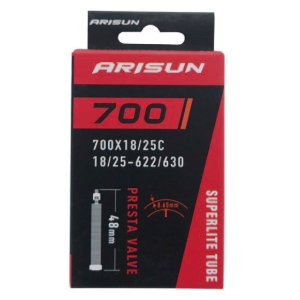 ARISUN ARISUN インナーチューブスーパーライト 700×18～25c 60mm