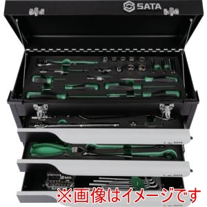 SATA SATA 109562 工具セット チェストタイプ 差込角9.5mm 82点