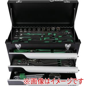 SATA SATA 109563 工具セット チェストタイプ 差込角12.7mm 82点