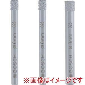 ボッシュ BOSCH ボッシュ 2607011626 磁器タイル用ダイヤモンドドリルビット 回転専用 3本セット
