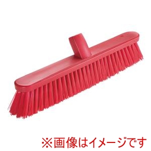 トラスト Trust トラスト コンパクトフロアカラーブラシ 42.5cm ハード レッド