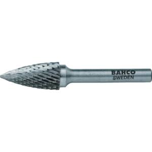 バーコ BAHCO バーコ BAHG0313M03X トンガリ形超硬ロータリーバーダブルカット 刃径3mm BAHCO