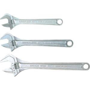 バーコ BAHCO バーコ 8069C モンキーレンチメッキ 全長110mm BAHCO