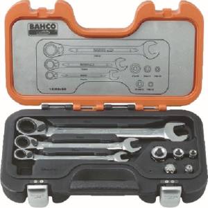 バーコ BAHCO バーコ 1RMA/S8 ラチェットコンビレンチ&アダプターセット BAHCO