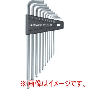 PB スイスツールズ SWISS TOOLS PB スイスツールズ 212ZLH-12 ボール付六角レンチセット ロング パックナシ