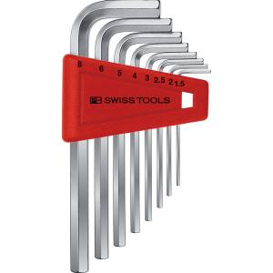 PB スイスツールズ SWISS TOOLS PB スイスツールズ 210H-8CN ホルダー付六角棒レンチセット