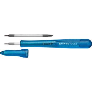 PB スイスツールズ SWISS TOOLS PB スイスツールズ 168-00BLUE レインボー差替式精密ドライバー ブルー