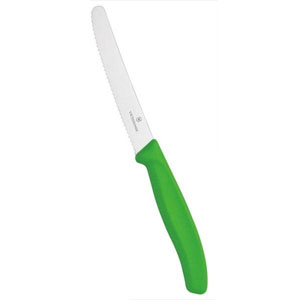 ビクトリノックス VICTORINOX ビクトリノックス トマト ベジタブルナイフ 11cm グリーン 6.7836.4FCE Victorinox
