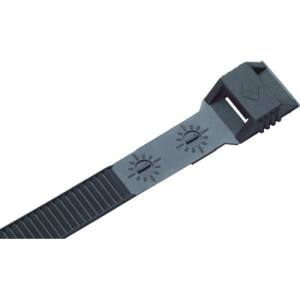 SapiSelco SapiSelco COL.3.413 「カール」 ケーブルタイ 黒 6mm×360mm 最大結束9