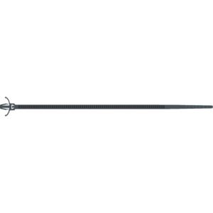 SapiSelco SapiSelco SCA.3.202 クリップオンケーブルタイ 2.5mm×100mm クロ 10