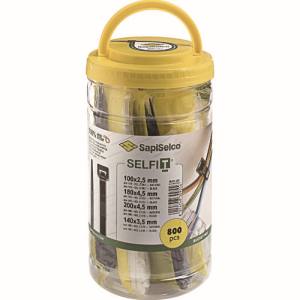 SapiSelco SapiSelco BUCK.002 バケットケーブルタイ ミックス 800本 100～200mm