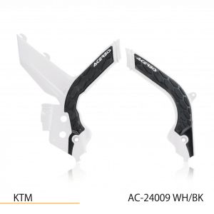 アチェルビス アチェルビス AC-24009WH/BK X-GRIP フレームプロテクター WHT/ブラック KTM EXC250TPI