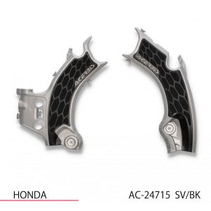 アチェルビス アチェルビス AC-24715SV/BK X-GRIP フレームプロテクター SIL/ブラック CRF250R/RX 22
