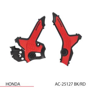 アチェルビス アチェルビス AC-25127BK/RD X-GRIP フレームプロテクター CRF250L/RALLY 21-