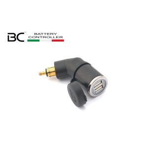 ビーシーバッテリ ビーシーバッテリ BC-710-USBDIN BMWヘラーソケット用 USB変換アダプター 12V
