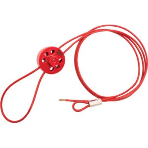 イファム IFAM イファム 090297 ロックアウト用ケーブルロック 6穴 1.5m