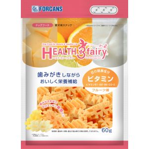 フォーキャンス フォーキャンス ヘルス スリーフェアリー ビタミン フルーツ味 60g