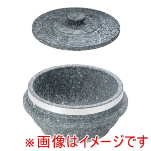遠藤商事 TKG TKG 長水 石焼釜 補強付 フタ付き YS-0220A 20cm 遠藤商事