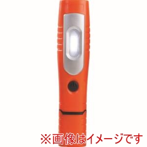 GROZ GROZ LED/360 充電式LEDハンドライト 360度回転 オレンジ 400Lm
