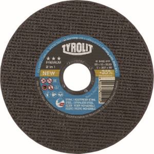 チロリット TYROLIT TYROLIT 34332792 切断砥石 プレミアムタイプ 125X1X22.23mm チロリット