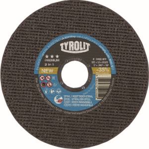 チロリット TYROLIT TYROLIT 34332794 切断砥石 プレミアムタイプ 125X1.6X22.23mm チロリット