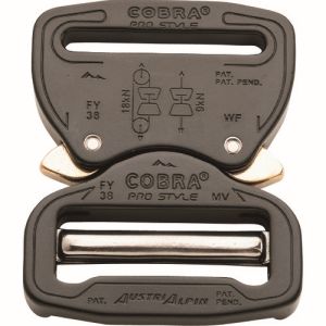 オーストリアルピン AUSTRIALPIN ALPIN FY38KVF COBRA バックル 38MM ブラック VF オーストリアルピン