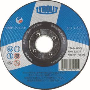 チロリット TYROLIT TYROLIT 34020546 オフセット砥石 100X6.0X15.0 A3 チロリット