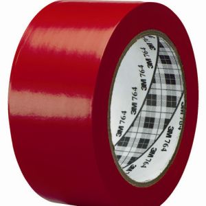 スリーエム 3M スリーエム 3M 764 RED 50X32 ラインテープ 764 赤 50.8mm×32.9m