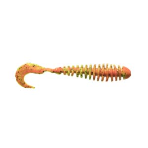 バークレイ Berkley バークレイ ガルプ! ソルトウォーター パルスワーム 4インチ チャートリュースグリーンブラック フロセントオレンジ G2SQPW4-CGBFO