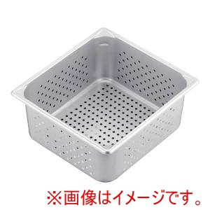 ヴォルラース VOLLRATH ヴォルラース 18-6 スーパーパン SP5 穴明 2/3 150mm 30163 VOLLRATH